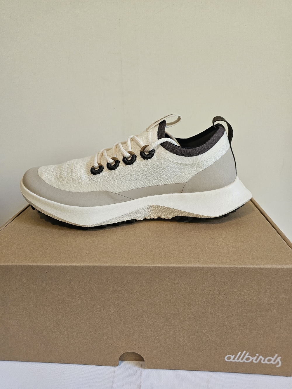 Allbirds Men’s Light Cream Knit Runner - Neutral Beige